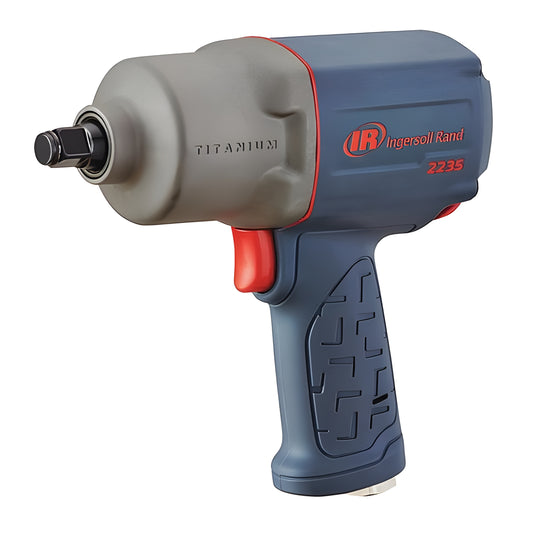 Ingersoll Rand Air Impact Wrench, Pistol Grip, Full-Size, Gen Duty, 1/2 in Square Drive Size, 1350 ft-lbs Torque - G0373996