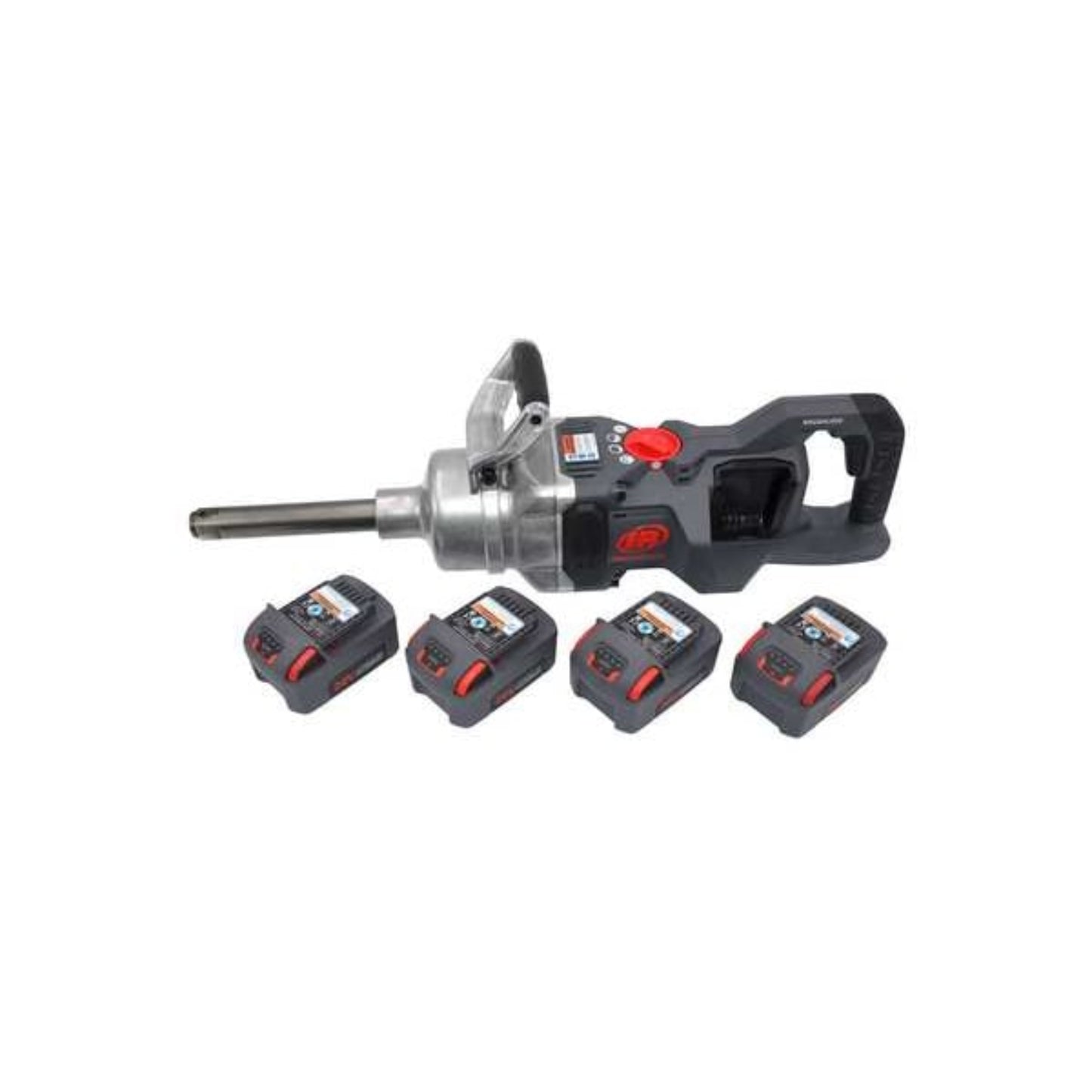 Ingersoll Rand 20V High-torque 1" Cordless Impact Wrench Kit, 6" Ext Anvil - G001866305
