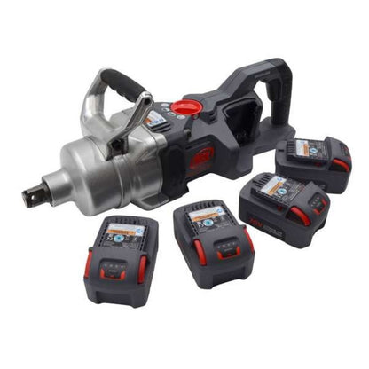 Ingersoll Air 20V High-torque 1" Cordless Impact Wrench Kit, 4 Batteries - G901860137
