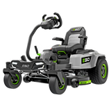 EGO Power+ 42" Z6 Zero Turn Riding Mower with e-STEER Technology with (4) 12Ah Batteries and Charger - ZT4205S