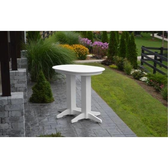 A & L Furniture Oval Bar Table- Specify for FREE 2