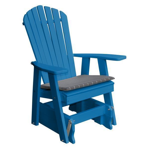 A & L Furniture Poly Adirondack Gliding Chair