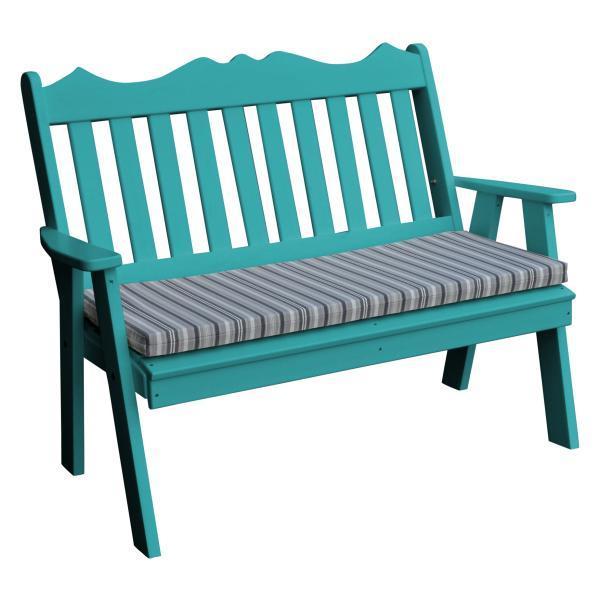 A & L Furniture Poly Royal Garden Bench