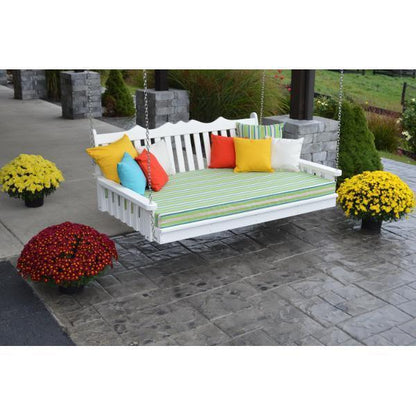 A & L Furniture Poly Royal English Swingbed
