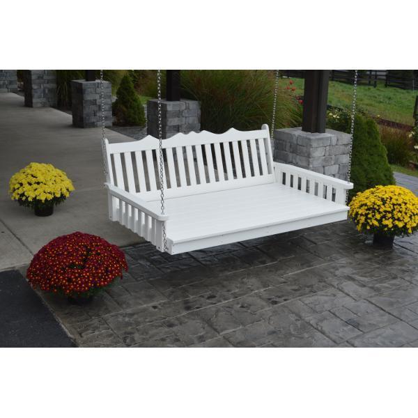 A & L Furniture Poly Royal English Swingbed
