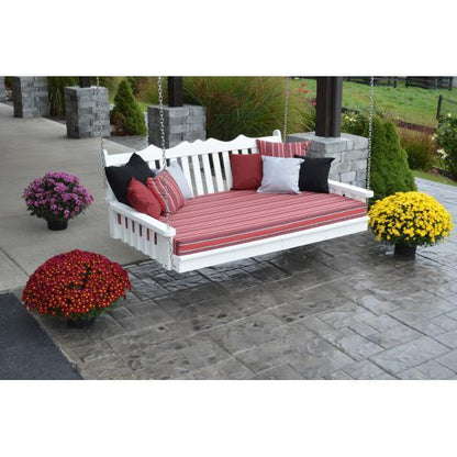 A & L Furniture Poly Royal English Swingbed