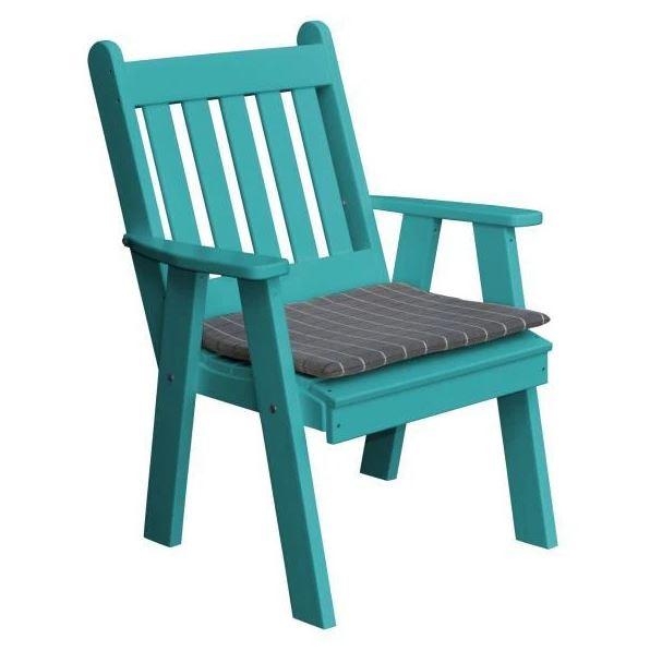 A & L Furniture Poly Traditional English Chair