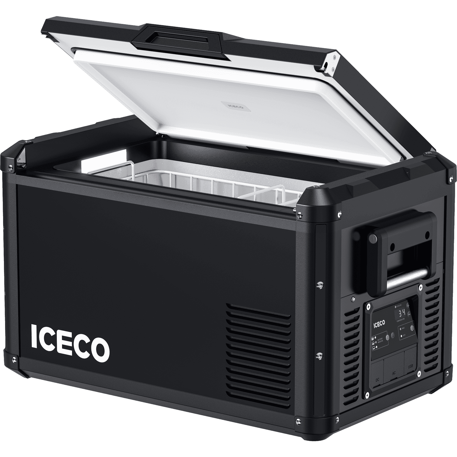 37QT VL35ProS With Cover Portable Fridge Electric Cooler | ICECO