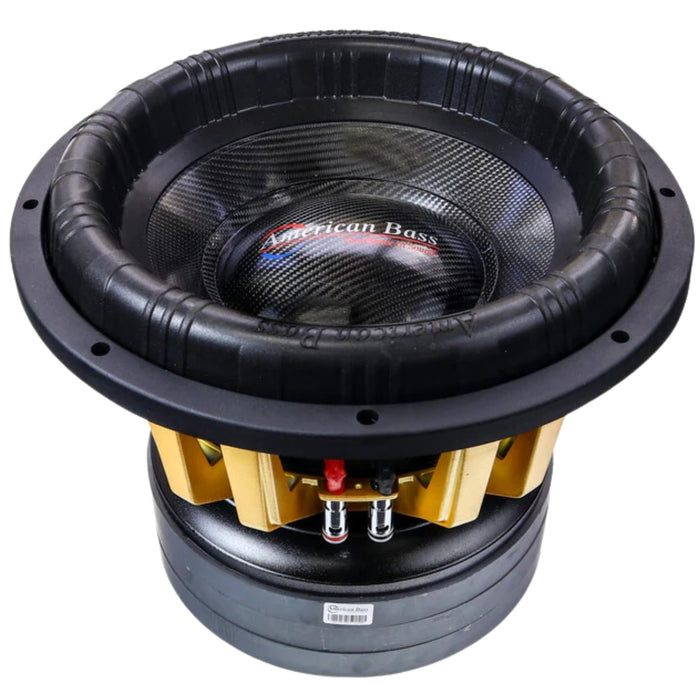 American Bass 12" KING Subwoofer 1 Ohm 15000 Watts 6500 watts RMS - AB-KING12-D1