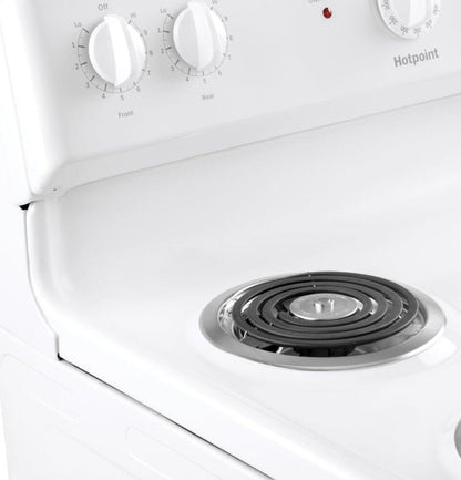 HOTPOINT 30" Free-Standing Electric Range - RBS160DMWW-KT