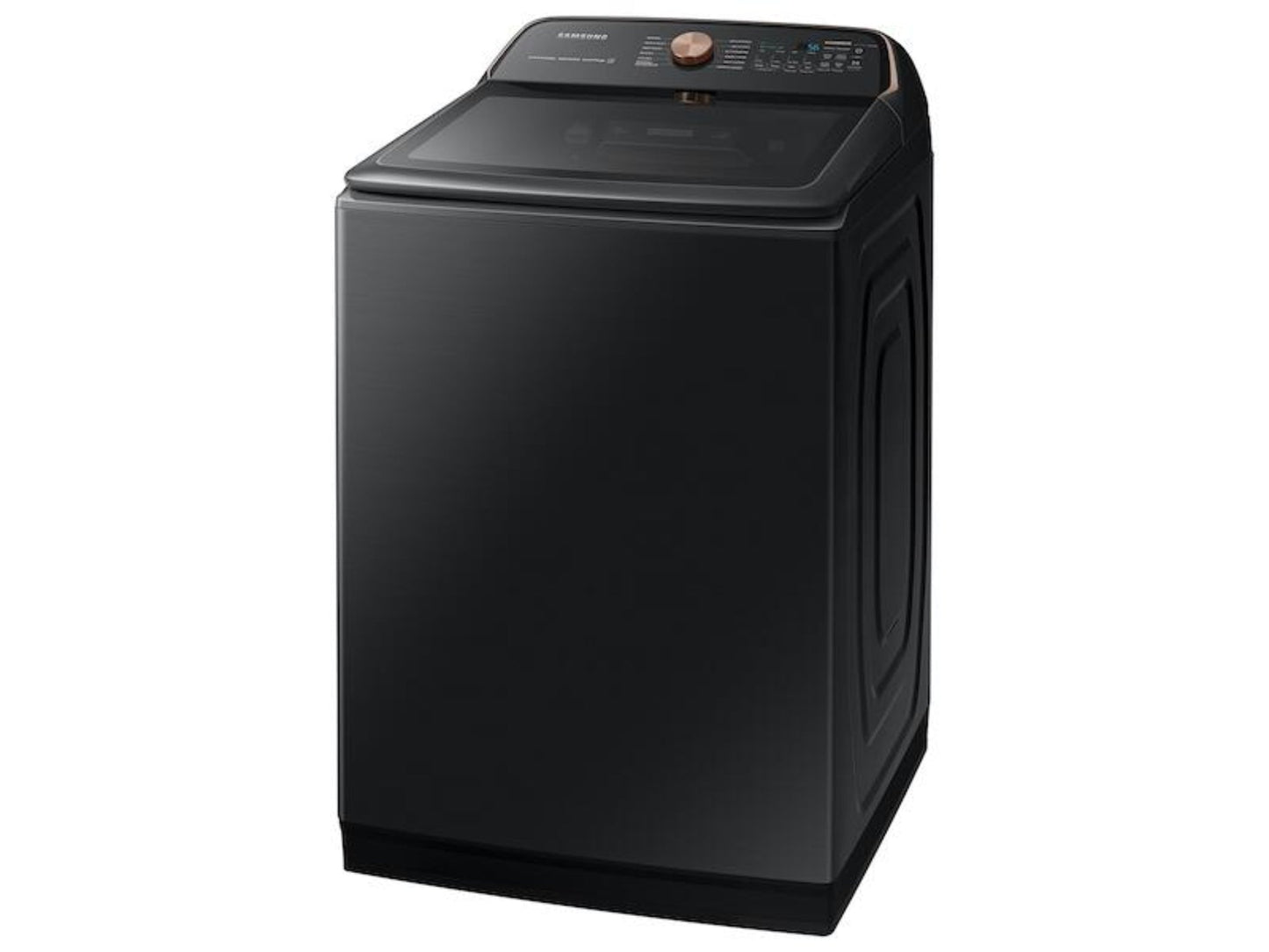 SAMSUNG 5.5 CF SMART TL WASHER W AUTO DISPENSE SYSTEM AND SUPER SPEED - WA55A7700AV-KT
