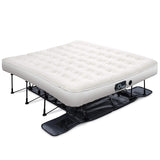 Ivation EZ-Bed Self Inflating Air Mattress, King Air Mattress with Built In Pump & Case - IVIAEZBKA120BG