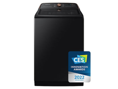 SAMSUNG 5.5 CF SMART TL WASHER W AUTO DISPENSE SYSTEM AND SUPER SPEED - WA55A7700AV-KT