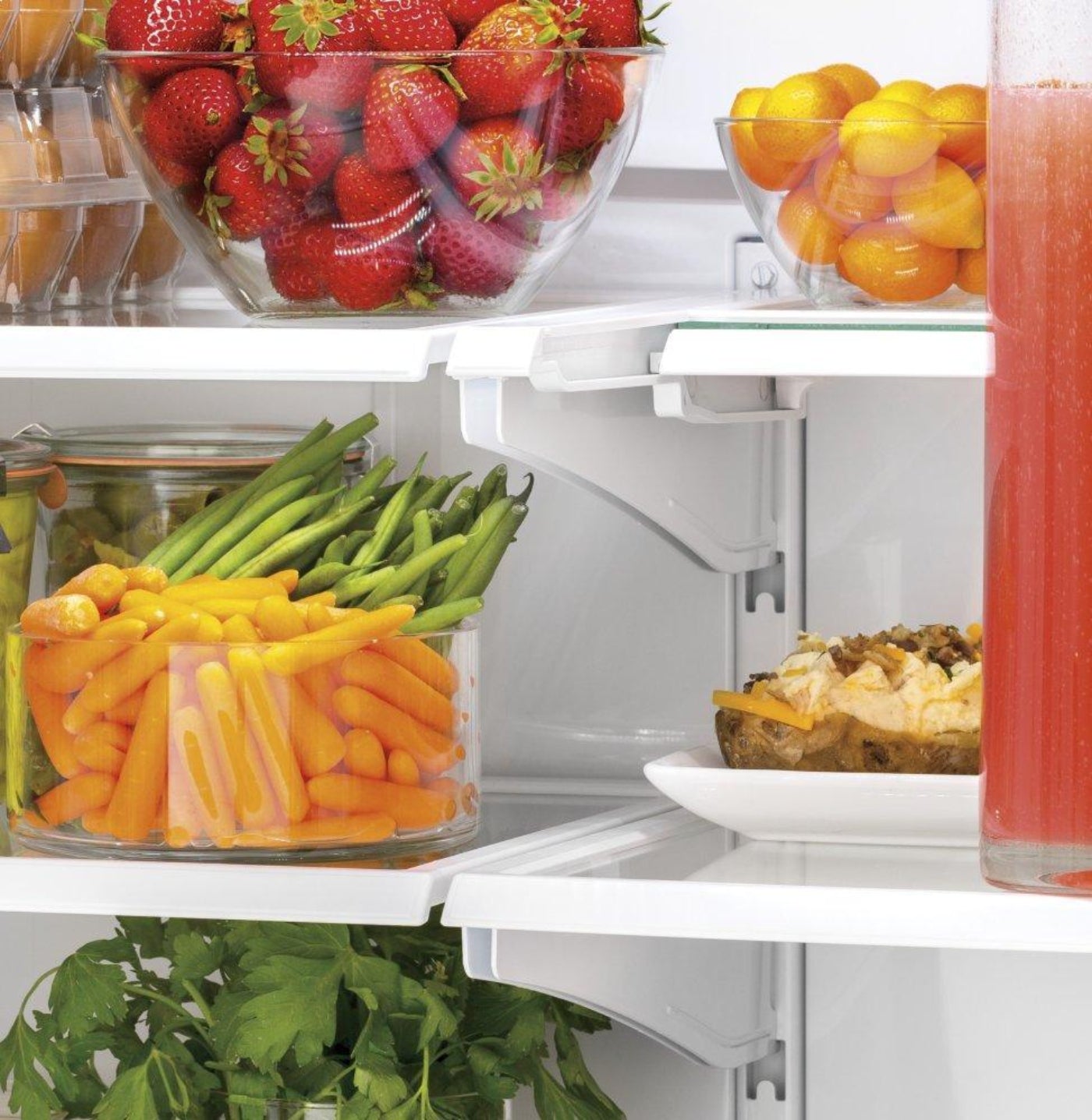 GE APPLIANCES GYE18JYLFS GE® ENERGY STAR® 17.5 Cu. Ft. Counter-Depth FrenGYE18JYLFS-KT