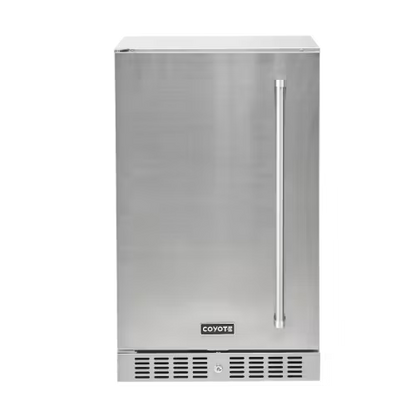 Coyote 21" Built-In Refrigerator with Left Hinge - C121R-S-L