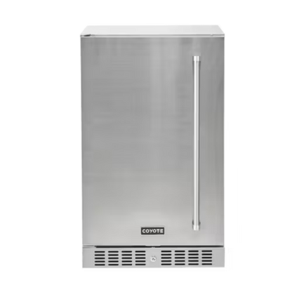 Coyote 21" Built-In Refrigerator with Left Hinge - C121R-S-L