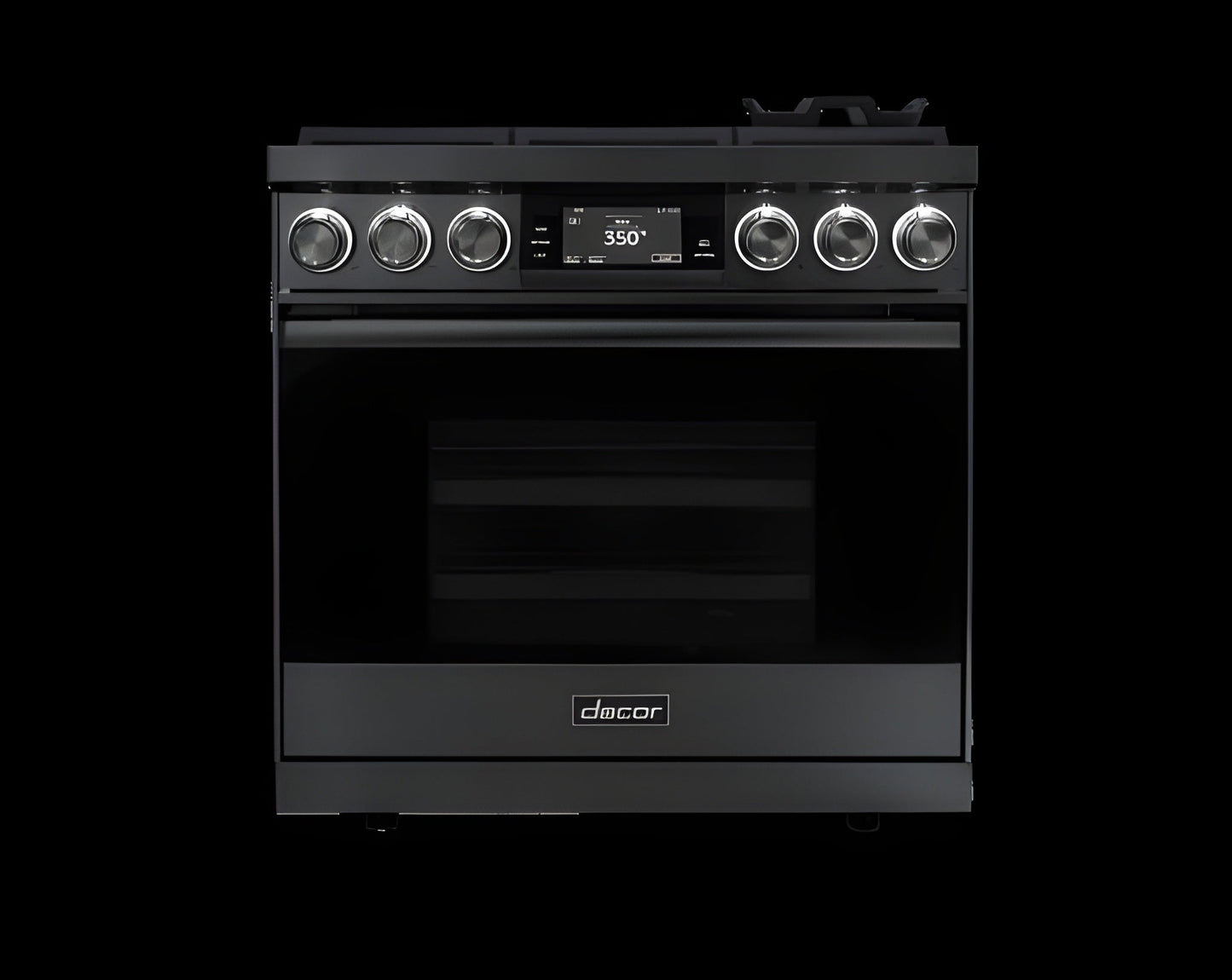 DACOR 36" Range, Graphite Stainless Steel, Liquid Propane - DOP36M86DPM-KT