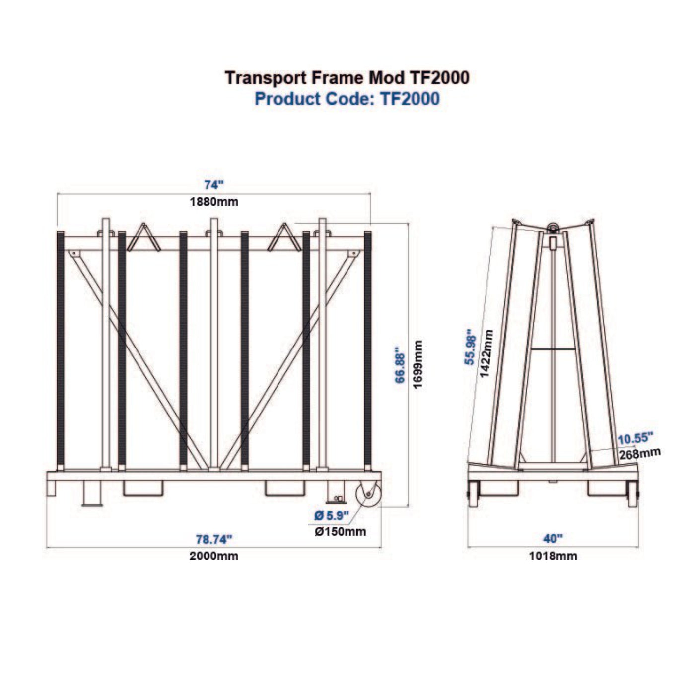 Aardwolf Transport Frame Mod  - TF2000PC