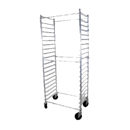 John Boos ABPR-1820-3KDS Mobile Side-Loading Bun Pan Rack with 20-Pan Capacity - JBABPR18203KDS