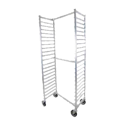 John Boos ABPR-1820-ZNS Mobile Side-Loading Bun Pan Rack with Welded Set-Up and Nesting Design -  JBABPR1820ZNS