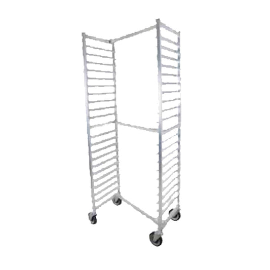 John Boos ABPR-1820-ZNS Mobile Side-Loading Bun Pan Rack with Welded Set-Up and Nesting Design -  JBABPR1820ZNS