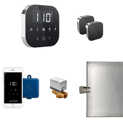 Mr Steam AirButler Max Package Black Polished Chrome - ABUTLERXB-PC