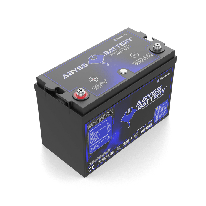 Abyss Battery 12v 150ah Dual Purpose Lithium Marine Battery - AB-12V150-BT