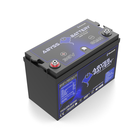 Abyss Battery 36V 60Ah Lithium Trolling Motor Battery - AB-36V60-BT