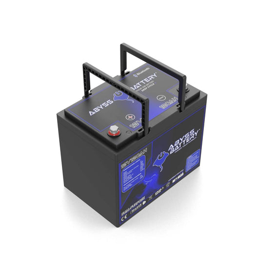 Abyss Battery 12V 120Ah Dual Purpose Lithium Marine Battery - AB-12V120-BT