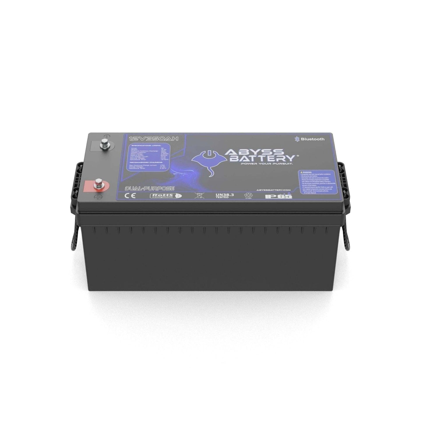 Abyss Battery  12V 350Ah Dual Purpose Lithium Marine House Battery - AB-12V350-BT