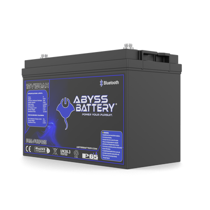 Abyss Battery 12V 150Ah Dual Purpose Lithium Marine Battery - AB-12V150-BT