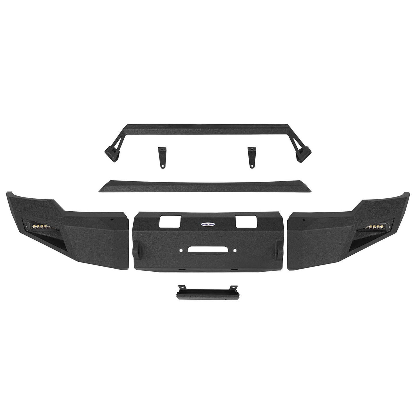 Aftermarket 2020-2023 GMC Sierra 2500/3500HD Front Bumper w/Winch Plate- Hooke Road