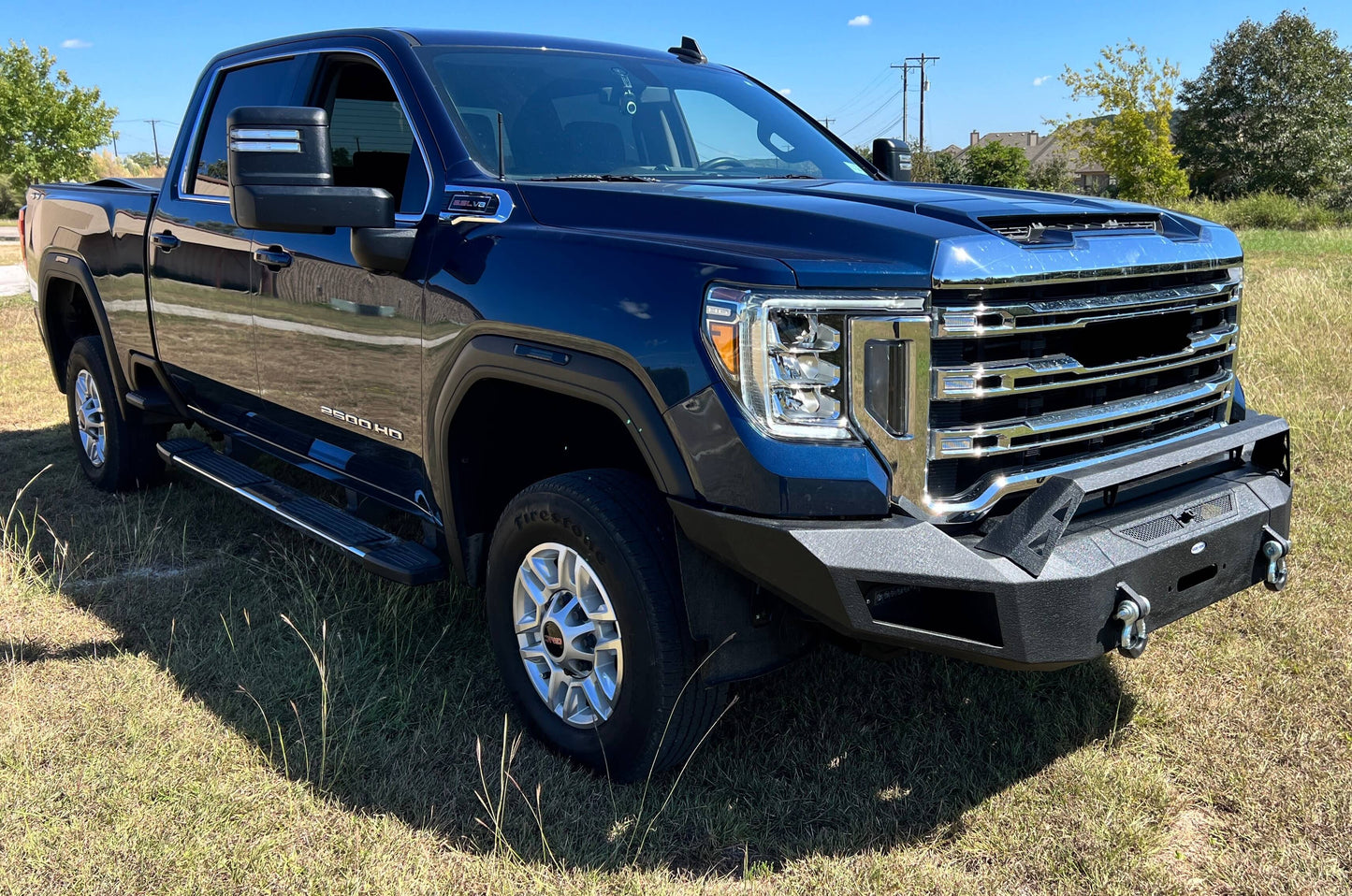 Aftermarket 2020-2023 GMC Sierra 2500/3500HD Front Bumper w/Winch Plate- Hooke Road