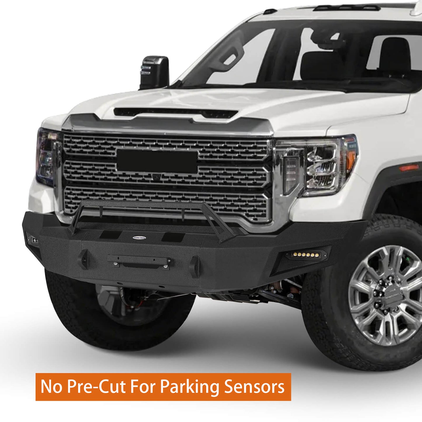 Aftermarket 2020-2023 GMC Sierra 2500/3500HD Front Bumper w/Winch Plate- Hooke Road