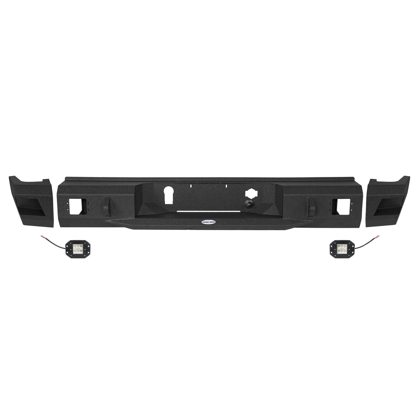 Aftermarket 2020-2025 GMC Sierra 2500/3500HD Discovery Rear Bumper - Hooke Road - HE.9203