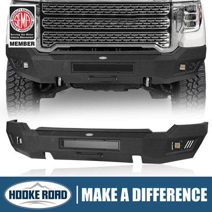 2020-2023 GMC Sierra 2500/3500HD Aftermarket Front Bumper - Hooke Road - HE.9200