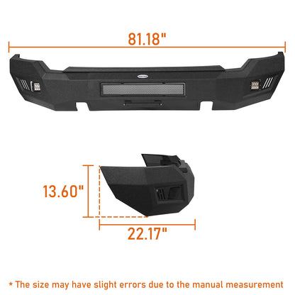 2020-2023 GMC Sierra 2500/3500HD Aftermarket Front Bumper - Hooke Road - HE.9200