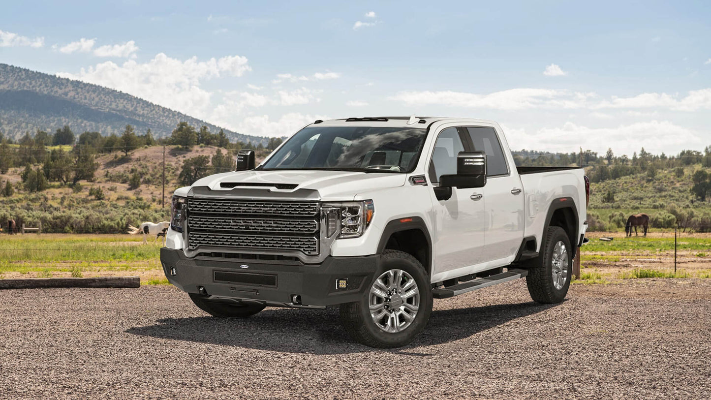 2020-2023 GMC Sierra 2500/3500HD Aftermarket Front Bumper - Hooke Road - HE.9200