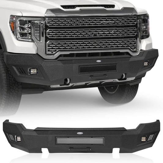 2020-2023 GMC Sierra 2500/3500HD Aftermarket Front Bumper - Hooke Road - HE.9200