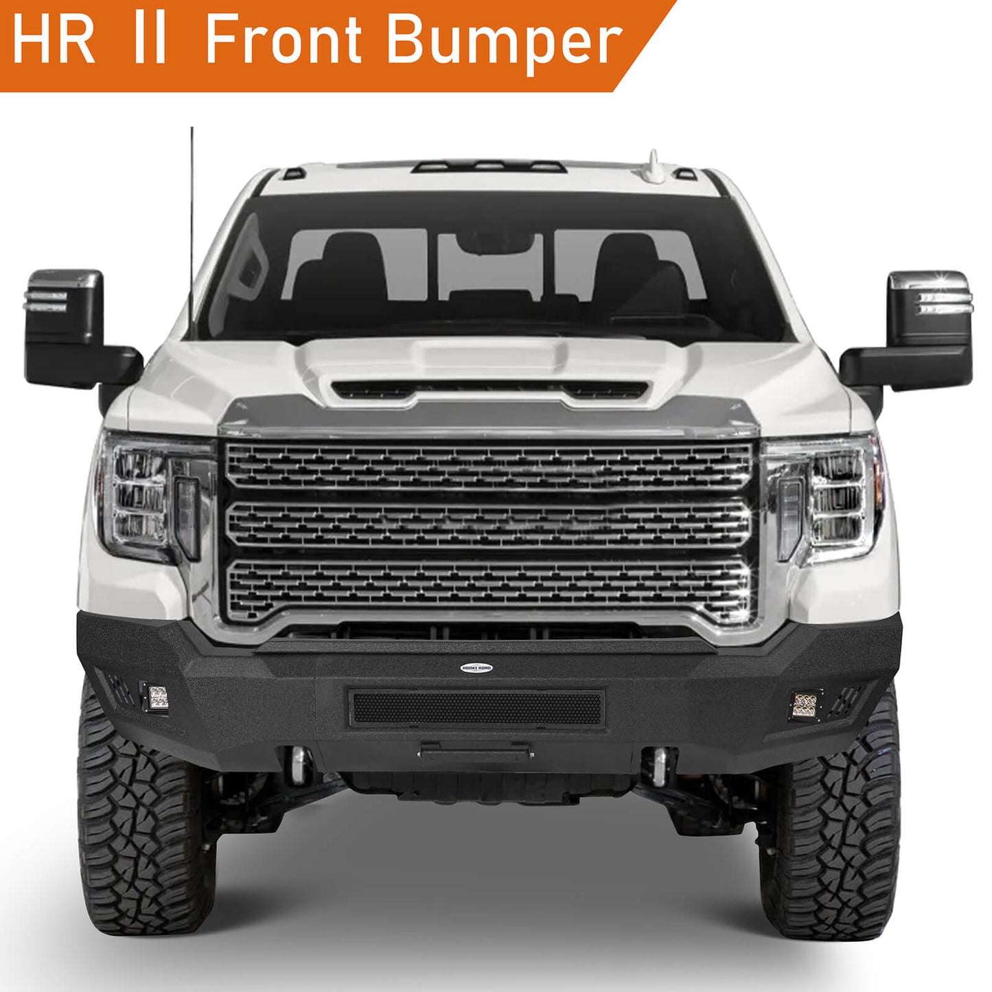 2020-2023 GMC Sierra 2500/3500HD Aftermarket Front Bumper - Hooke Road - HE.9200