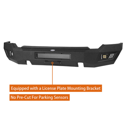2020-2023 GMC Sierra 2500/3500HD Aftermarket Front Bumper - Hooke Road - HE.9200