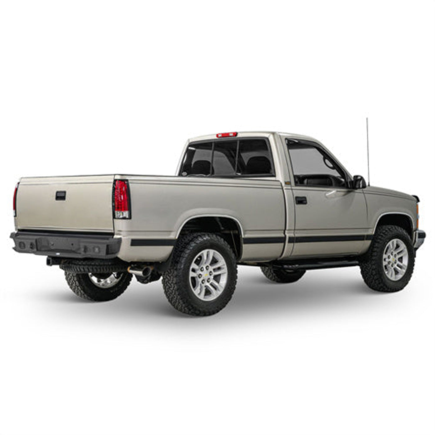 Aftermarket Rear Bumper for 1988-1998 Chevy C/K 1500 2500 Fleetside - Hooke Road - HE.9083