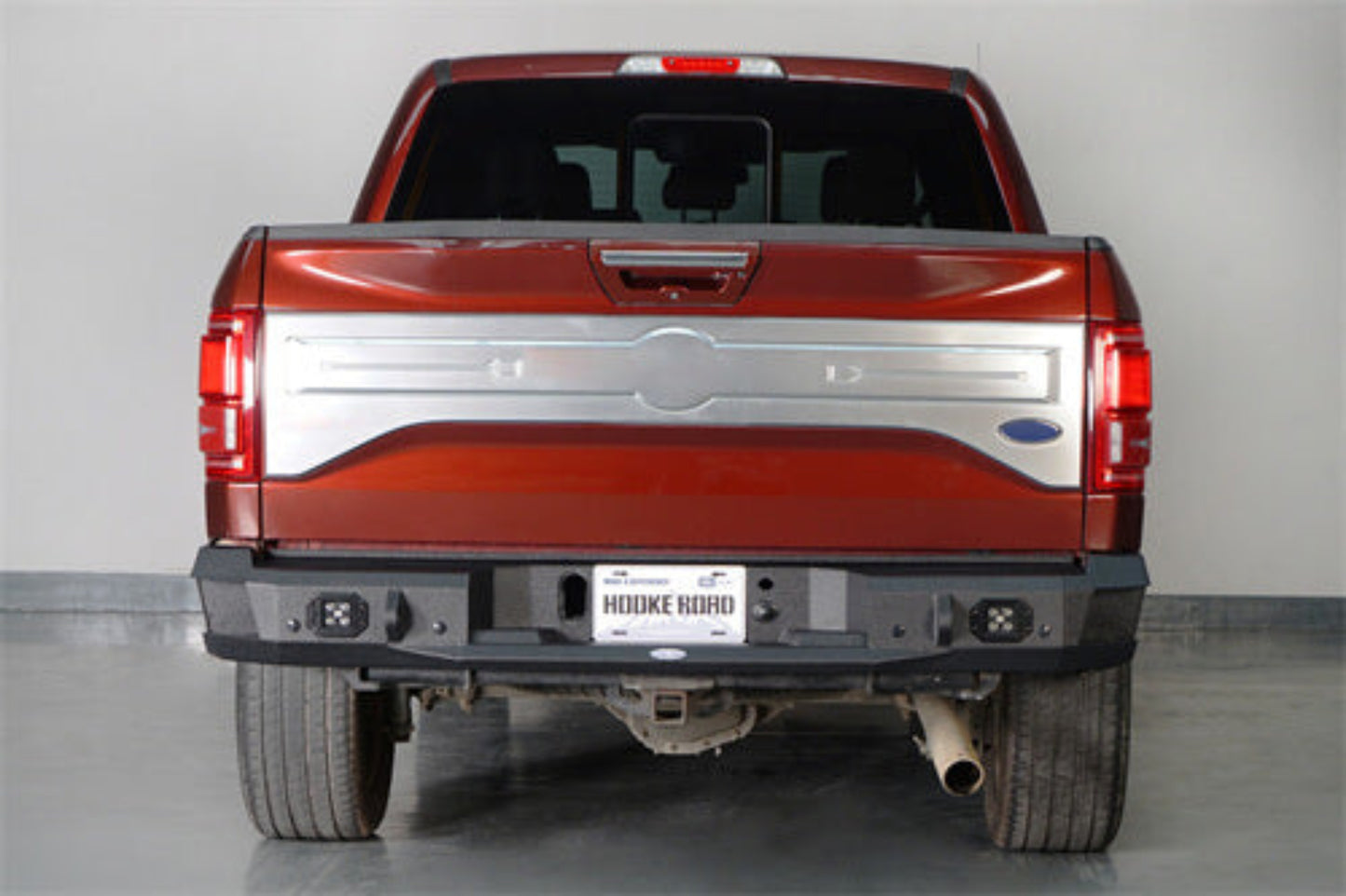 Aftermarket Rear Bumper For 2015-2017 Ford F-150 (Excluding Raptor) - Hooke Road - HE.8284