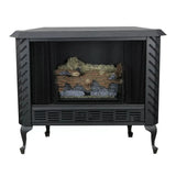 US stove 1,200 sq. ft. single-burner vent-free natural gas stove