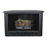 US stove 1,200 sq. ft. single-burner vent-free natural gas stove