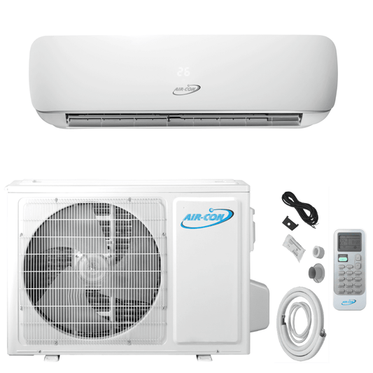 Air-Con Blizzard 9000 BTU 28 SEER Mini Split Air Conditioner 15ft Lineset & Wiring - ABZCI/EM4H4S09