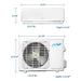 Air-Con Serene Series 24000 BTU 18 SEER Mini Split Air Conditioner 15ft Lineset & Wiring - ASRCI/EM4H4S24