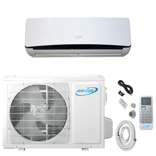 Air-Con Titanium 12000 BTU Ductless Mini Split Air Conditioner Heat Pump System 18 SEER 110-120V - ATUCI/EM4H1S12