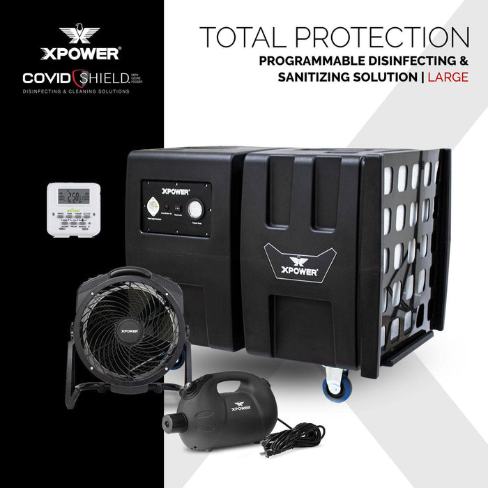 XPOWER Total Protection – Programmable Disinfecting & Sanitizing Solution - XP-PSS3