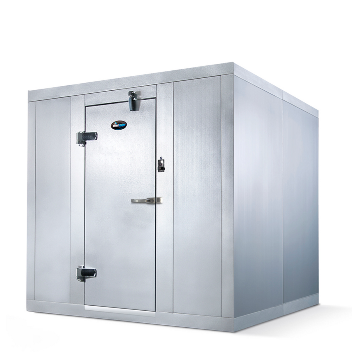 AmeriKooler QC0677**FBRC Indoor Walk-In Cooler 6' Wide (Door Side) 7'7"H With Floor - AKQC060677FBRC